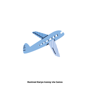 Ilustrasi pesawat