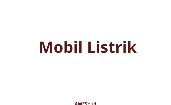 Produsen Ban Mulai Incar Pasar Mobil Listrik