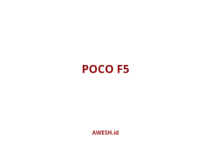 Ilustrasi Poco F5.