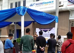 Penyaluran hewan kurban WOM Finance