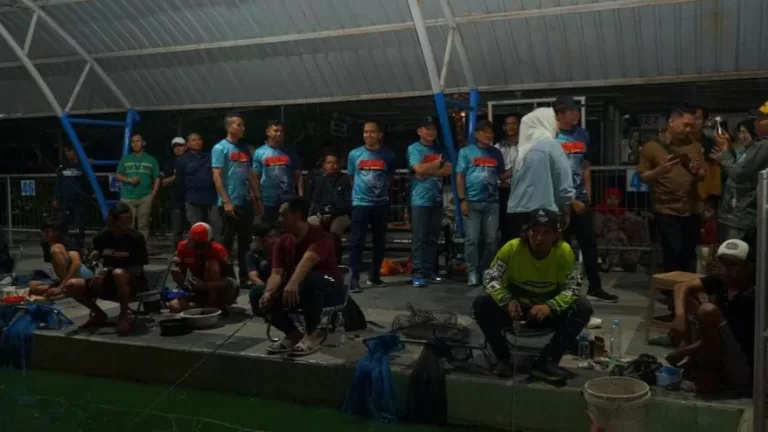 Lomba Mancing Kapolres Cup Memeriahkan HUT ke-68 Lantas Bhayangkara