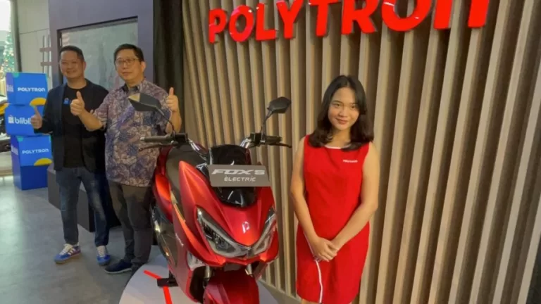Kenalan dengan Motor Listrik Polytron Fox-S