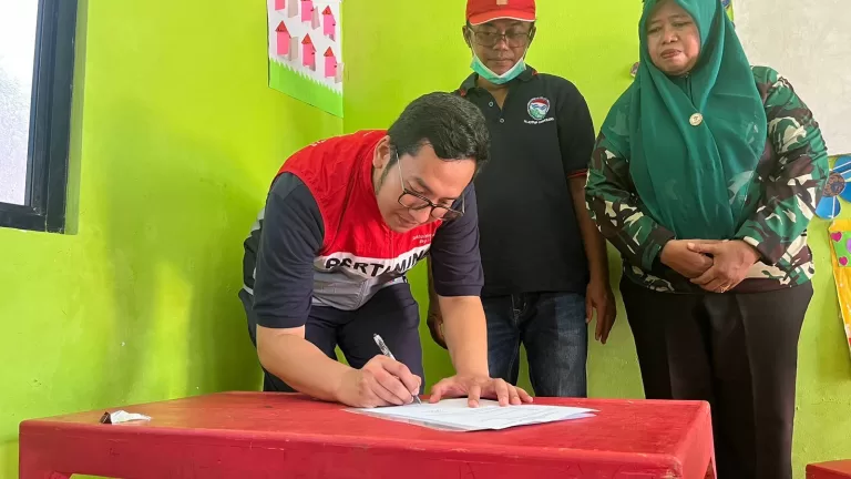 PHE ONWJ Renovasi Paud di Pesisir Karawang