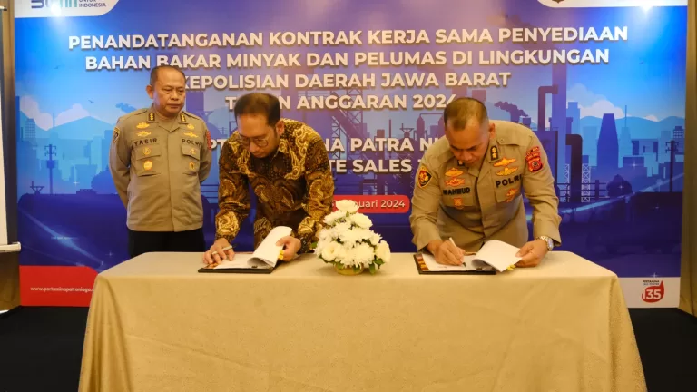 Pertamina Suplai BBM dan Pelumas, Dukung Operasional Polda Jabar