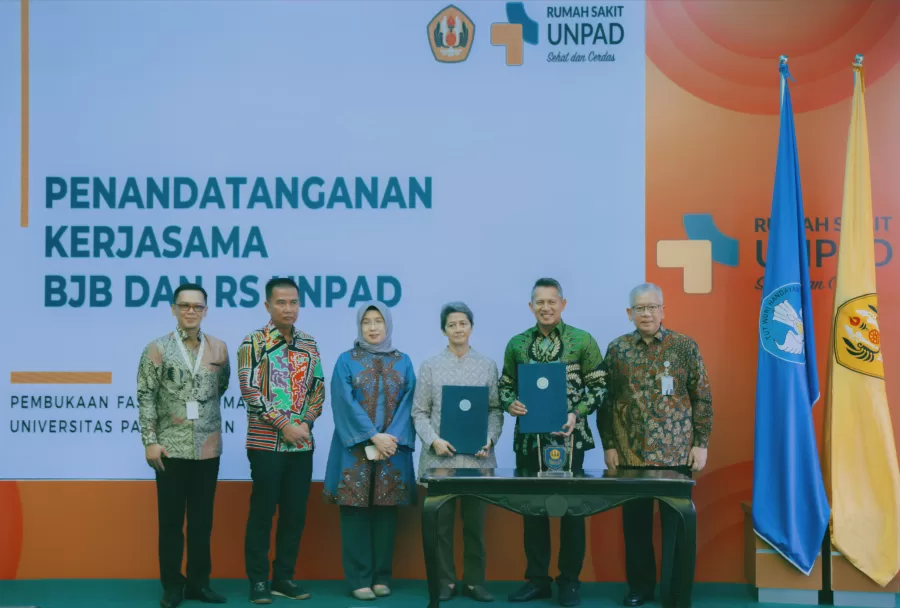 Penandatangan Kerjasama BJB dan RS Unpad