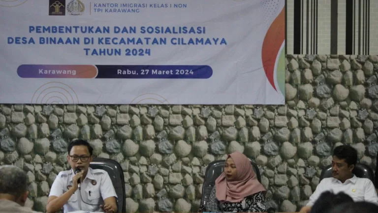 Cegah TPPO, Imigrasi Karawang Bentuk Desa Binaan