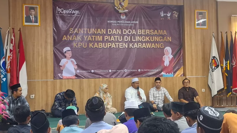 Doa Bersama KPU, Demi Kelancaran Pilkada Karawang