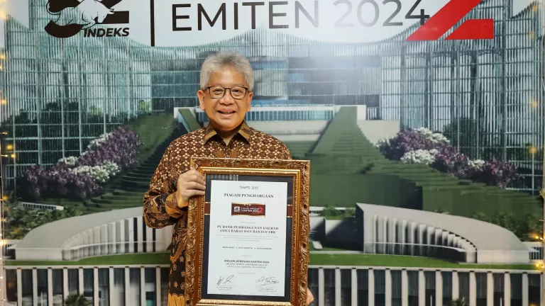 bank bjb Masuk Kategori Emiten Berkinerja Positif dalam Indeks TEMPO-IDNFinancials 52