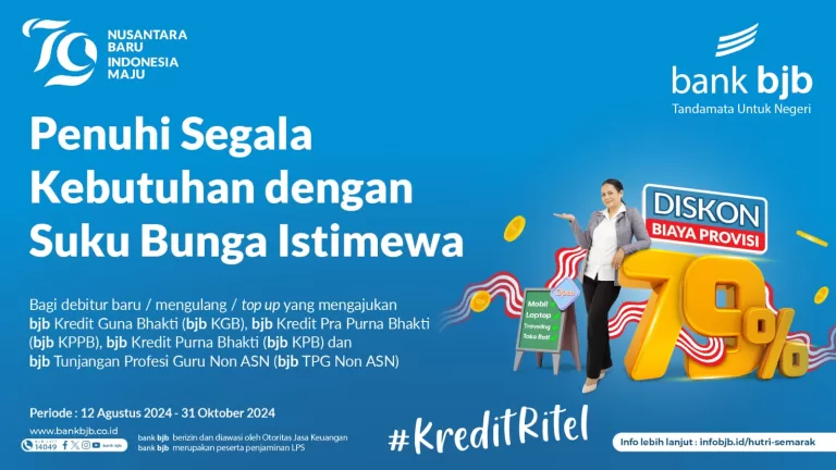 bank bjb Beri Diskon Provisi 79 Persen Melalui Program bjb SEMARAK 