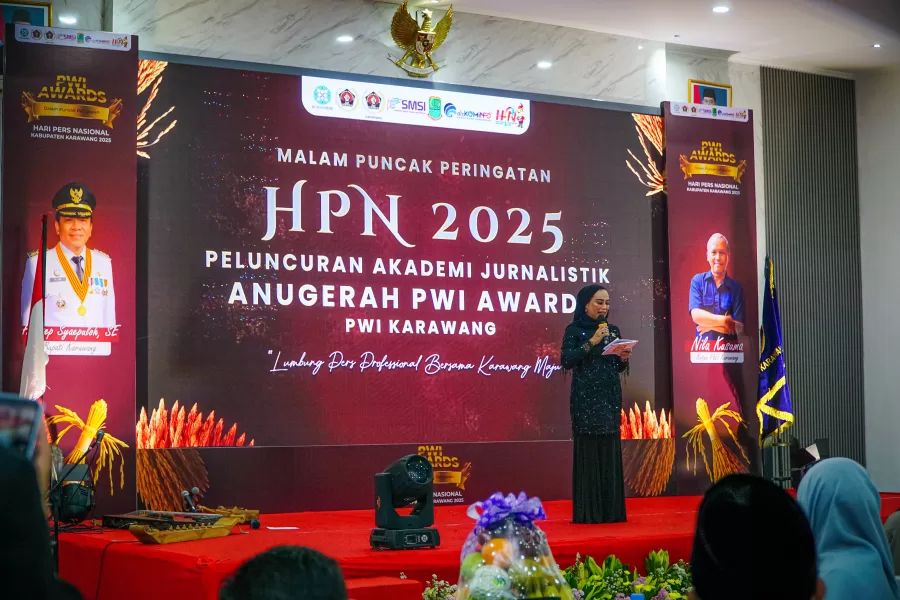Puncak perayaan HPN 2025 PWI Karawang, 28 Mei 2025.