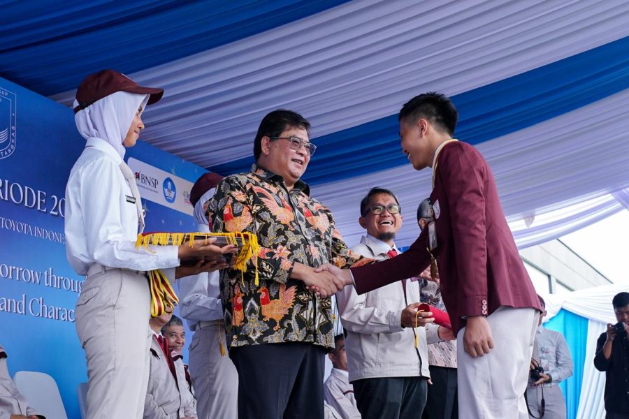 Kelulusan angkatan kesembilan AKTI, Kamis (18/9/2025). Foto Dokumentasi Toyota Indonesia.