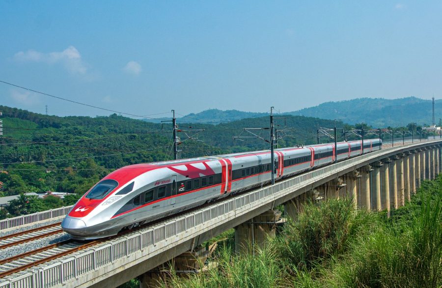 Kereta cepat whoosh. Foto Dokumentasi KCIC.