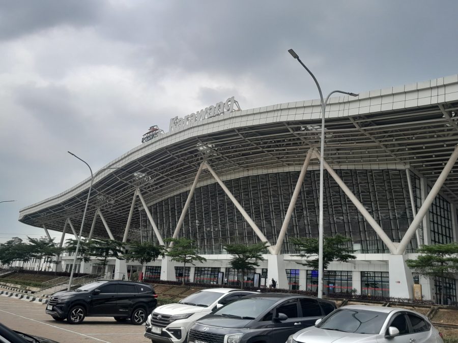 Stasiun Whoosh Karawang, Jawa Barat.