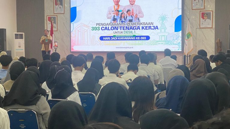 393 Warga Karawang Desil 1 Disalurkan ke Dunia Kerja